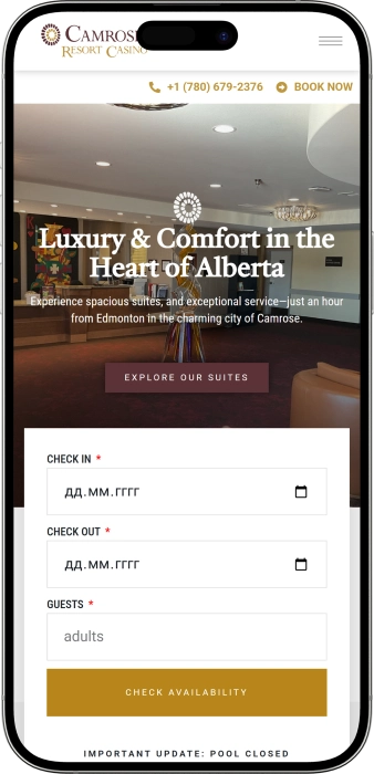 Camrose Resort Casino App